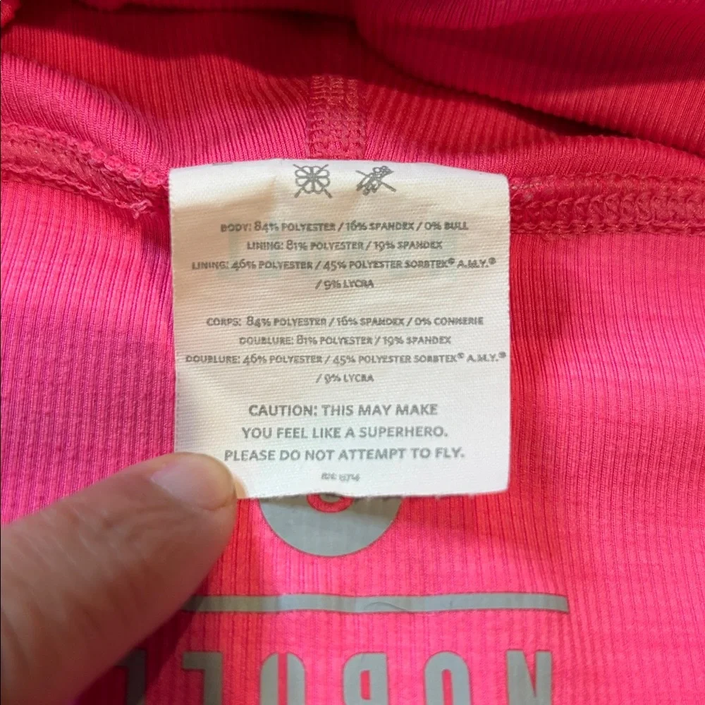 NOBULL Women’s High Rise Matte 2” Bike Short - Pink - Picture 11 of 14